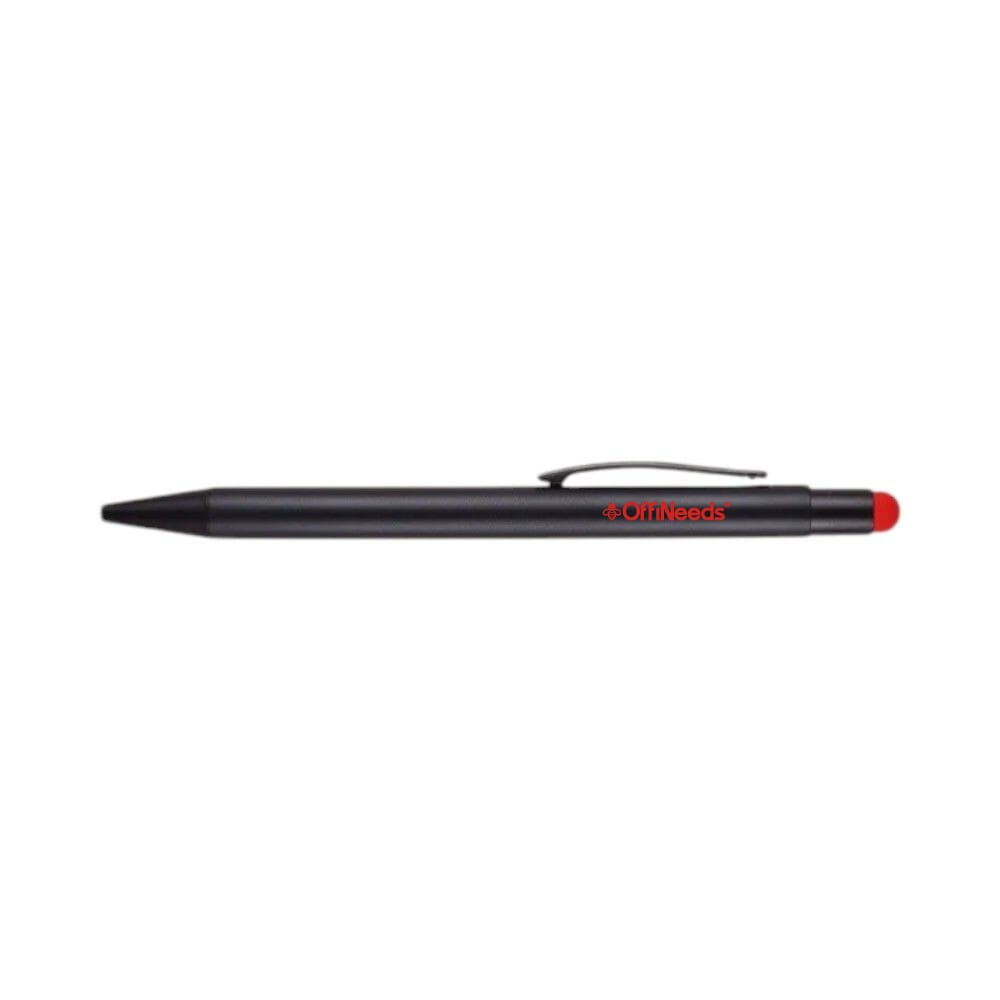Lumi Metal Pen- Black with Red